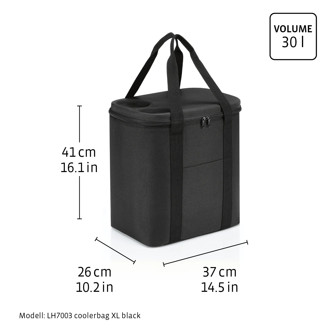 coolerbag XL twist silver - Image 4