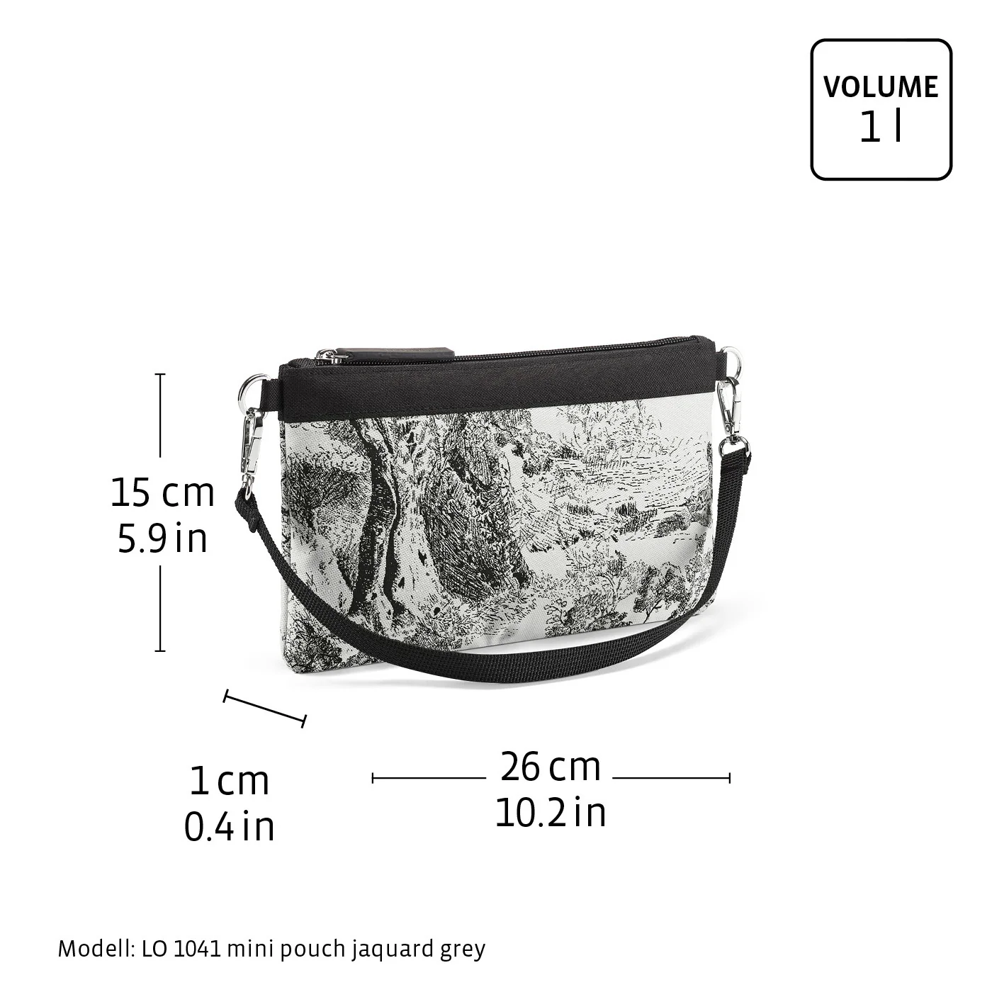 mini pouch leo fake fur - Image 6