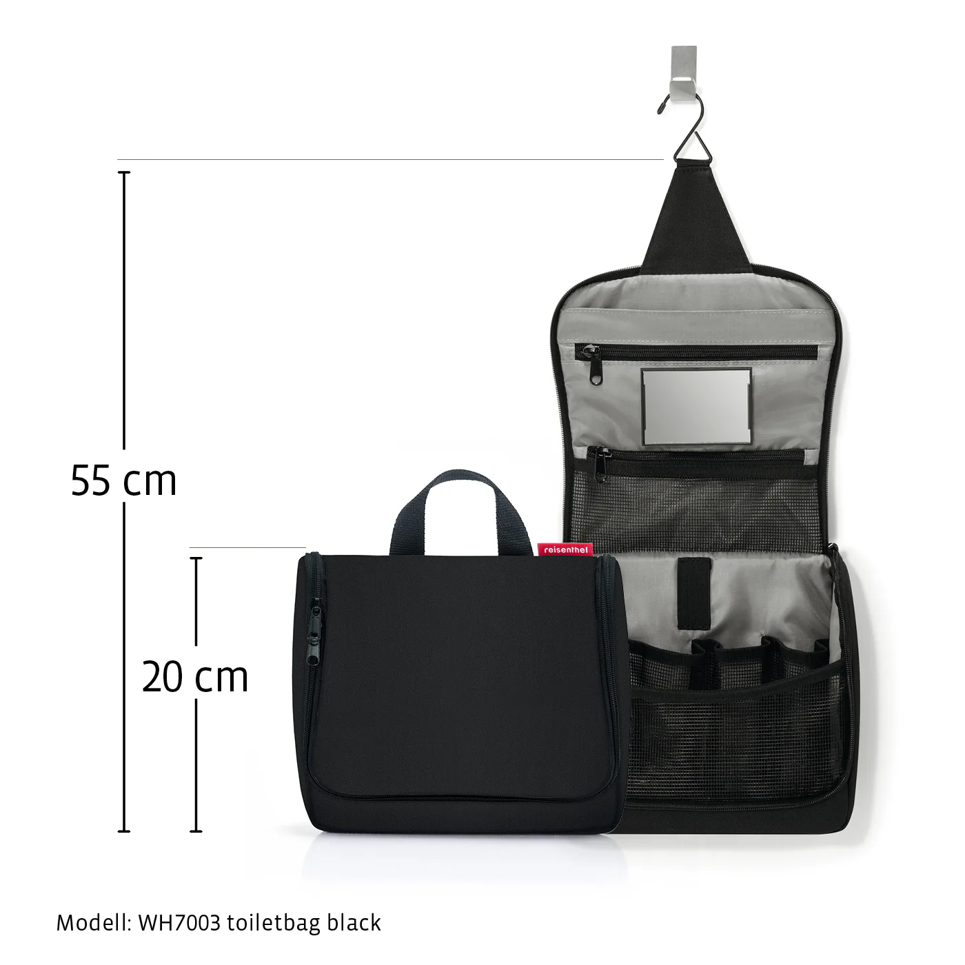 toiletbag glossy dots black - Image 7